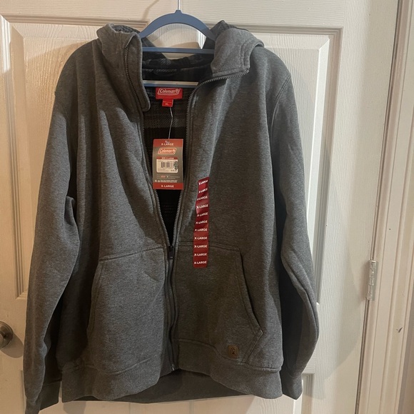 Coleman Gray Puffer Jacket - Picture 2 of 6